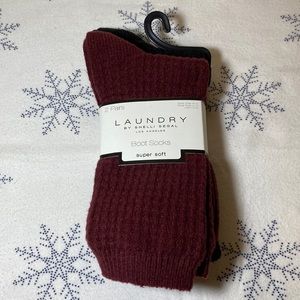 💎Laundry by Shelli Segal Boot Socks-1219
